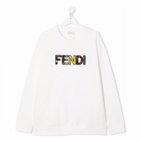 Fendi Pull 'Embroidered Logo' pour Garçons