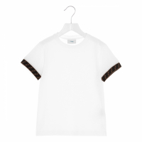 Fendi 'Ff Motif Detail' T-Shirt für Jungen