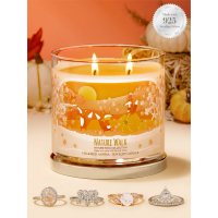 Charmed Aroma Women's 'Nature Walk' Scented Candle Set - 340 g