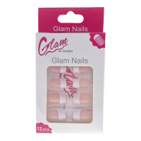 Glam of Sweden 'Manicure' Fake Nails Pink - 12 g