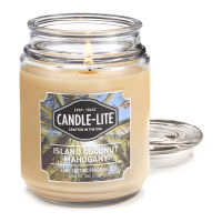 Candle-Lite 'Island Coconut Mahogany' Scented Candle - 510 g