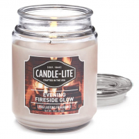 Candle-Lite Bougie parfumée 'Evening Fireside Glow' - 510 g