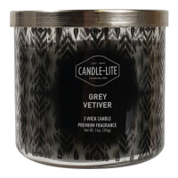 Candle-Lite Bougie parfumée 'Grey Vetiver' - 396 g