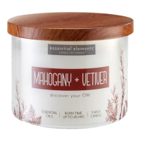 Candle-Lite 'Mahogany & Vetiver' Scented Candle - 418 g
