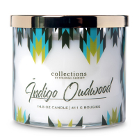 Colonial Candle 'Desert Indigo Oudwood' Duftende Kerze - 411 g