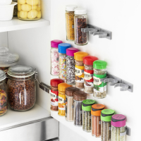 Innovagoods Adhesive And Divisible Spice Organiser Jarlock X20