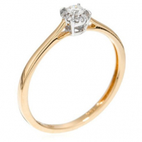 Le Diamantaire 'Amoureuse 0,10' Ring