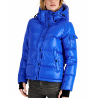S13 Women's 'Ella Lacquer Hooded' Puffer Jacket