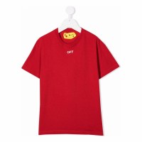 Off-White Kids 'Logo' T-Shirt für großes Jungen