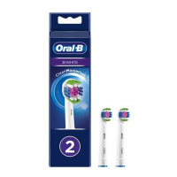 Oral-B '3D White Whitening Clean' Toothbrush Head - 2 Pieces