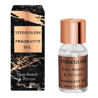 StoneGlow Fragrance d'Huile 'Dark Amber & Vetiver' - 15 ml