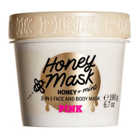 Victoria's Secret 'Pink Honey & Mint Nourishing Clay' Gesichts- und Körpermaske - 190 g
