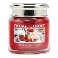 Village Candle 'Strawberry Pound Cake' Duftende Kerze - 92 g