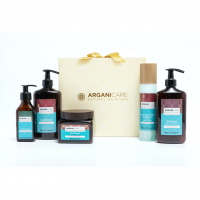 Arganicare Set de soins capillaires 'Gift Box Ultra Nourishing Kit- Argan & Shea' - 5 Pièces