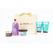 Arganicare 'Gift Box Face & Body' Hautpflege-Set - 5 Stücke