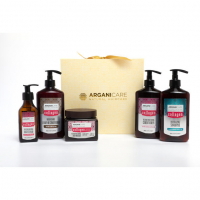 Arganicare 'Gift Box Volume Boost Kit - Collagen' Haarpflege-Set - 5 Stücke