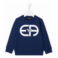Emporio Armani Kids 'Logo' Pullover für Kleiner u. grosser Jungen
