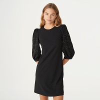 Karl Lagerfeld 'Puff Sleeve' Mini Kleid für Damen