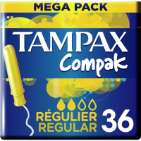 Tampax 'Compak Regular' Tampon - 36 Pieces