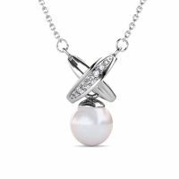 MYC Paris Women's 'Chris Pearl' Necklace