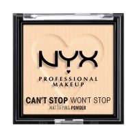 Nyx Professional Make Up Poudre matifiante 'Can’t Stop Won’t Stop' - Fair 6 g