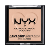 Nyx Professional Make Up Poudre matifiante 'Can’t Stop Won’t Stop' - Light Medium 6 g