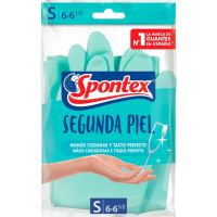 Spontex 'Second Skin' Cleaning Gloves - S