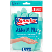 Spontex 'Second Skin' Cleaning Gloves - L