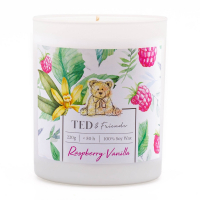 Ted&Friends 'Raspberry Vanilla' Duftende Kerze - 220 g