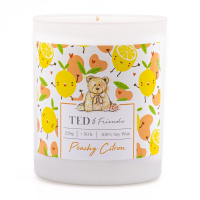 Ted&Friends 'Peachy Citron' Duftende Kerze - 220 g