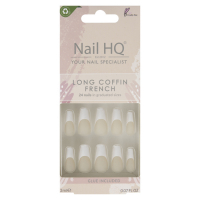 Nail HQ Pointes d'ongles 'Long Coffin' - French 24 Pièces
