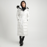 Karl Lagerfeld Manteau Maxi 'Belted' pour Femmes