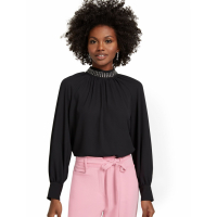 New York & Company 'Jewel Trim' Bluse für Damen