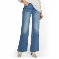 New York & Company Women's 'Embellished Side' Jeans
