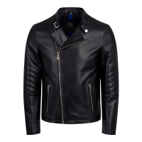 Roccoban Men's Leather Jacket