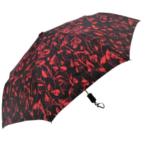 Blooms of London 'Red Heart Leaf foldable' Umbrella