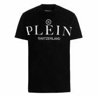 Philipp Plein Men's 'Logo Patch' T-Shirt