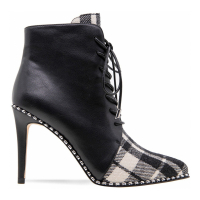 BCBGeneration Booties 'Haxah Ball Chain Lace Up' pour Femmes