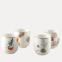 Aulica Deco Art Cofee Cup Set Of 4