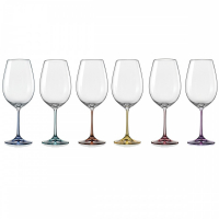 Aulica Set de verres à vin 'Spectrum' - 350 ml, 6 Pièces