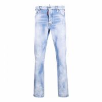 Dsquared2 Men's 'Distressed Bleached-Effect' Jeans