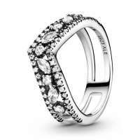 Pandora Sparkling Marquise Double' Ring