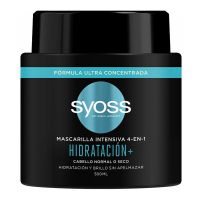 Syoss Masque pour les cheveux 'Hydration+ 4 in 1 Intensive' - 500 ml