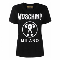 Moschino Women's 'Double Question Mark' T-Shirt