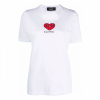 Dsquared2 T-shirt 'Cartoon Heart' pour Femmes