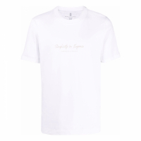 Brunello Cucinelli T-shirt 'Simplicity In Elegance' pour Hommes