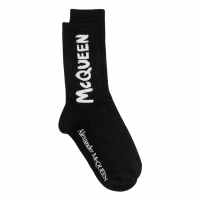 Alexander McQueen Men's 'Logo' Socks