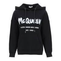 Alexander McQueen Sweatshirt à capuche  'Logo' pour Femmes