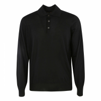Brunello Cucinelli Men's Long-Sleeve Polo Shirt