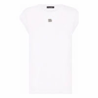 Dolce & Gabbana 'DG Logo' T-Shirt für Damen